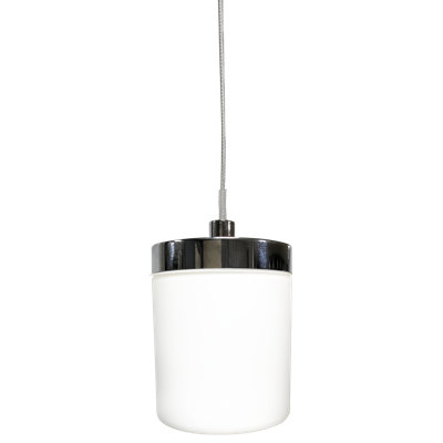1 - Light Chrome LED Single Pendant