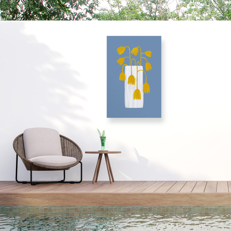 Orara Studio  Retro Vase Outdoor  Canvas, H 30 po x l 47 po