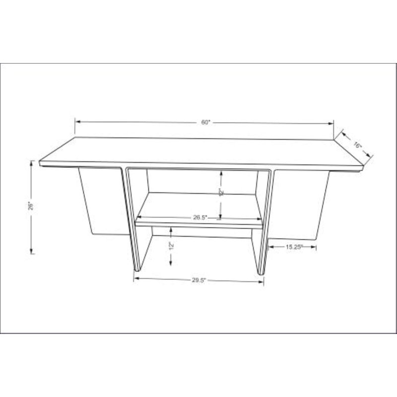 Kato 60'' Console Table