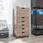 Garysburg 6-Drawer Dresser with Side Cabinet, Rolling Storage Organizer with Lockable Wheels, Modern Drawer Chest for Bedroom, Closet, Apartment – Space-Saving Clothes, Accessories & Essentials Storage-1144343456
