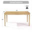 Ensemble de table de salle à manger avec 6 chaises
