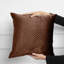 Luxury Velvet Cushion Covers Set of 2 - Embossed Quilted Chevron Cushion Cases for Sofa & Bed Décor -587154359