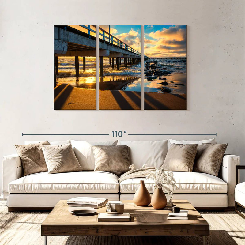 Aletra Lithuanian Dock, 48" H x 74" W