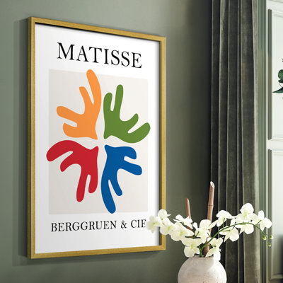 Matisse CCXCI, reproduction encadrée - bois massif