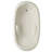 Kimberly 71.5'' x 40'' Soaking Acrylic Bathtub-9228486-88693419