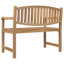 Tapscott Solid Teak Wood With Waterbase Finish Outdoor Bench-1874353981