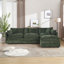 Canapé-lit en chenille moderne avec repose-pieds-1076184504-1076184505