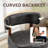 PU Leather Upholstered Solid Wood Dining Chair Side Chair-604761813