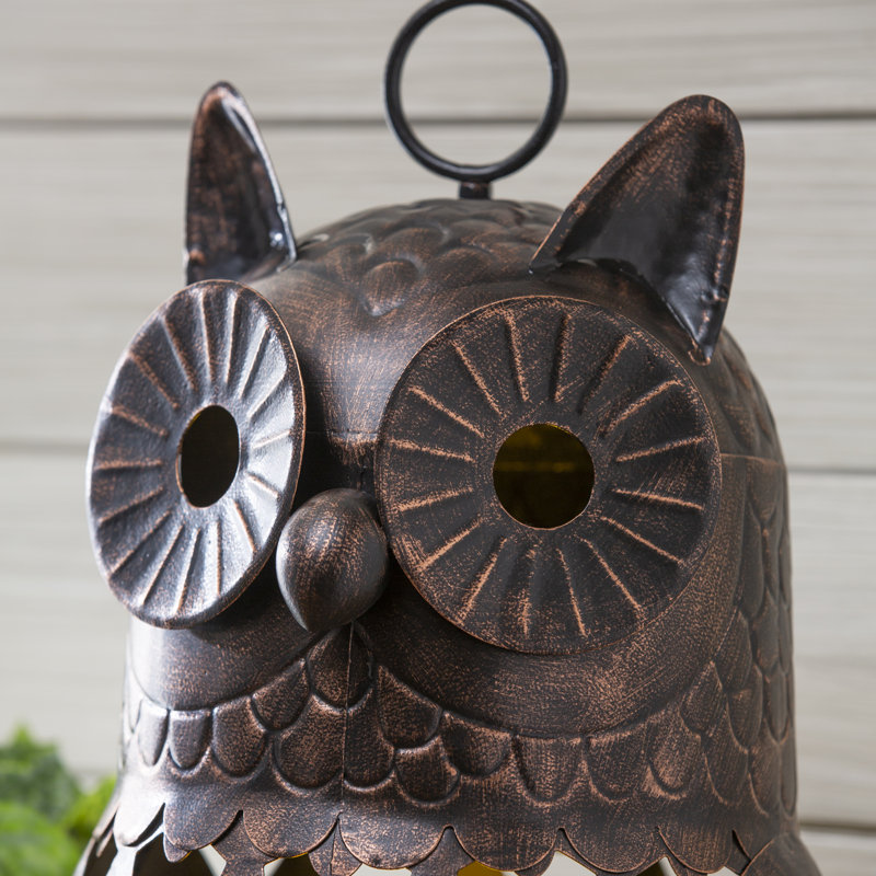 Cougill Metal Owl Garden Statue