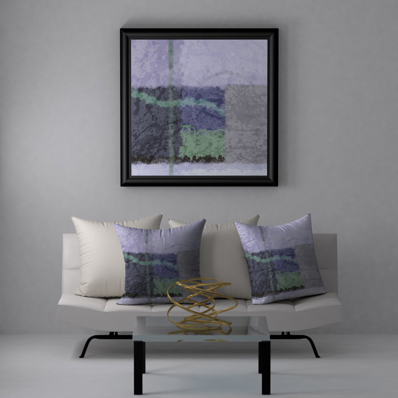 Housse et insert de coussin décoratif carré incontestablement vigoureux, 18 po x 18 po
