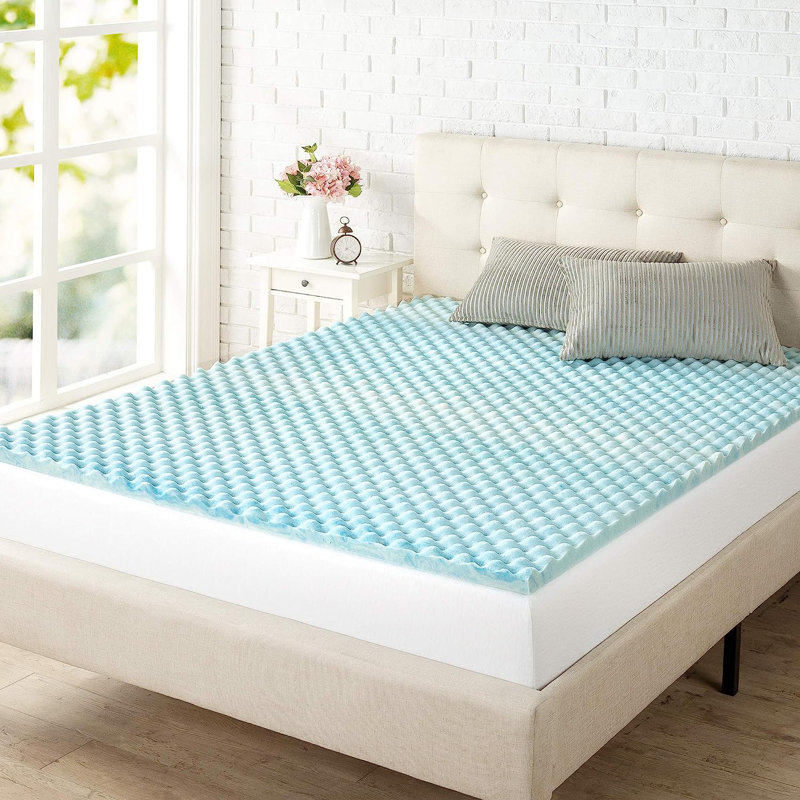 Fleischer 1.5'' Mattress Topper, Twin