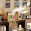 Lot de 2 boîtes de rangement pour disques vinyles, caisse en bambou et acrylique | Présentoir à disques vinyles visible avec poignée, porte-CD cubique pour le rangement et l'organisation de vos albums LP, facile à assembler