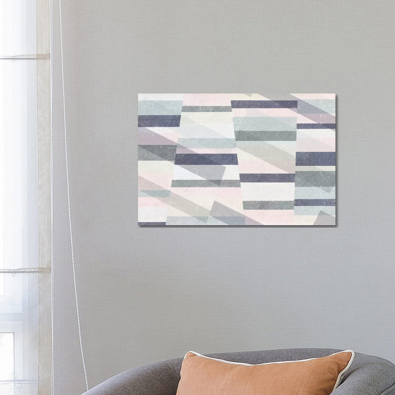 Pastel Reflections I by Moira Hershey - Wrapped Canvas Print, 66.04 cm H x 45.72 cm W x 1.91 cm D