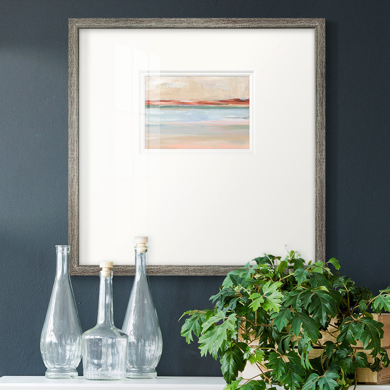 Sienna Horizon II, reproduction encadrée de qualité supérieure, H 17 po x l 17 po x P 1,25 po