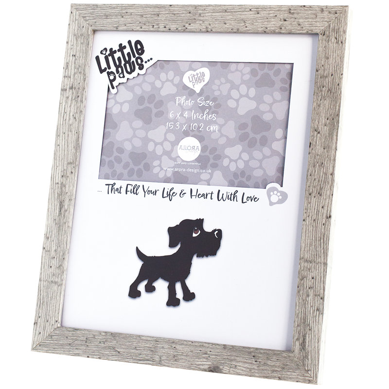 Grey Wood Picture Frame