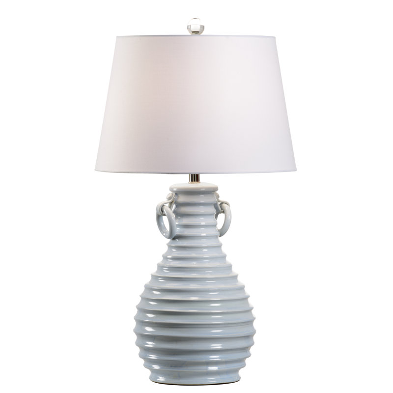Vietri Ceramic Table Lamp, Blue