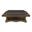 Table basse avec rangement à 4 tiroirs et repose-pieds rembourrés Traditional