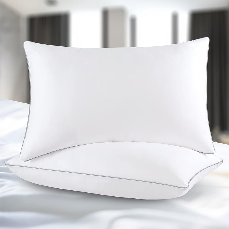 Bourland Polyester Soft-Medium Cooling Pillow, 17"H x 26"W