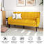 160cm Square Arm Upholstered Loveseat-1401340648