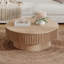 Table basse ronde de 31,5 po avec rangement dissimulé-410572702-410572768