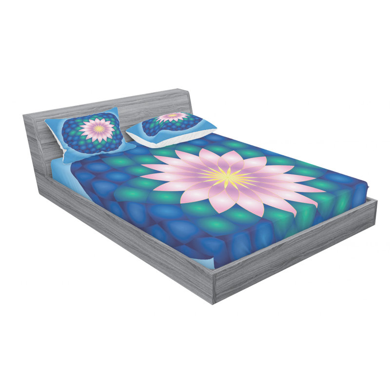 Microfiber Sheet Set, Queen Sheet Set with Fitted Sheet