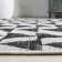 Wydmire Modern Tribal Geometric Ivory/Black Indoor/Outdoor Rug