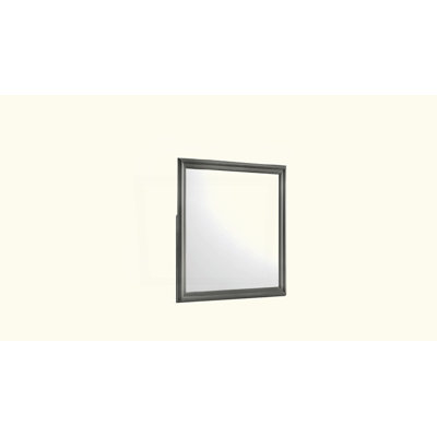 Miroir de style moderne en bois