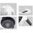 LIGHTSMAX Stainless Steel Salad Spinner