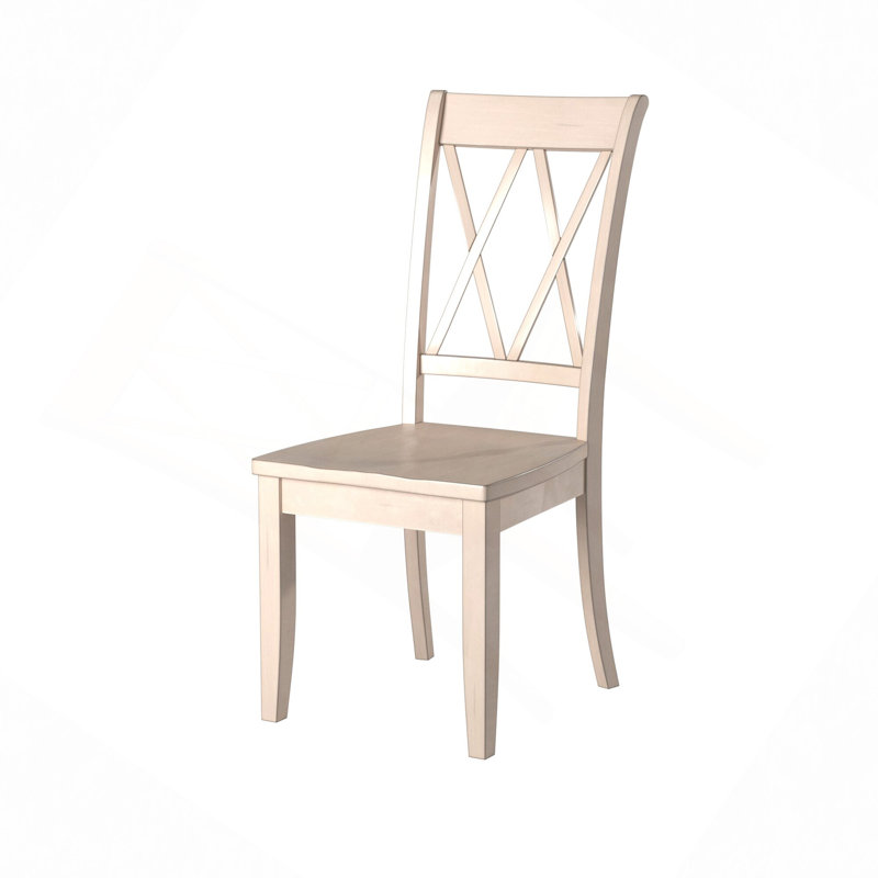 Ensemble de 2 chaises d'appoint Casual, Blanc