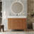 36" Modern Freestanding Bathroom Vanity With Sintered Stone Top, Ceramic Sink & Smart Storage-941856157