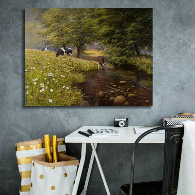 Awsaf " Cattle By The Stream "