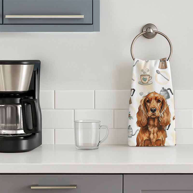 Serviette de cuisine Red English Cocker Spaniel, Épagneul cocker anglais rouge