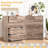 5-Drawer Storage Cabinet With Sturdy Construction Wood Storage Organizer-2071780989