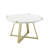 Paramus Cross Legs Round Coffee Table-1419091089-1412365974