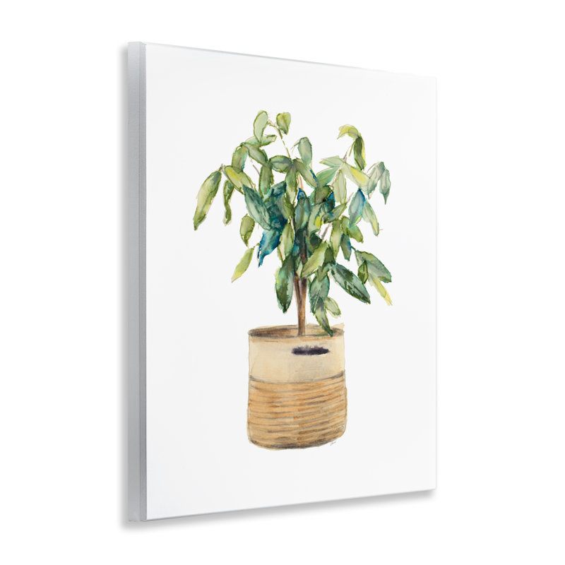 Art mural sur plante en pot par Lanie Loreth