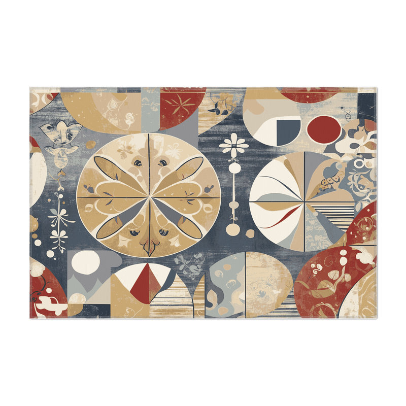 Peppy Dash Indoor And Outdoor Area Rug, Rectangle 1'6" x 2'6"