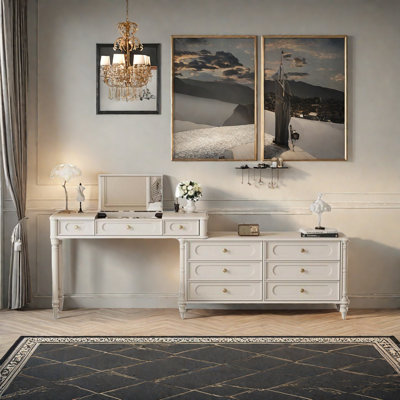 Classic Retro Practical Dresser