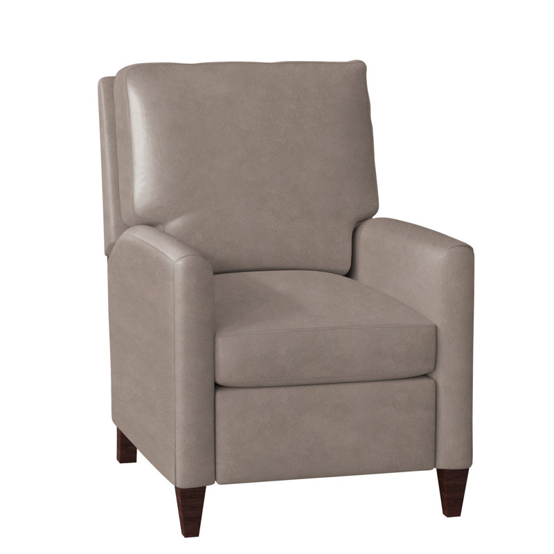 Charlotte Recliner, Manual, Mahogany, Anilina Cacao Genuine Leather