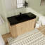 Meuble-lavabo simple 47,27 po avec plateau en résine Jaree