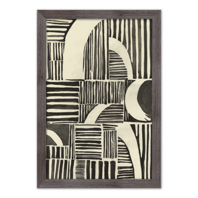 Neutre lignes abstraites - peinture