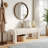 Oyan Modern Channel Tufted Backless Upholstered Bench-107520321-106952162