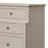 Stav Wide Dresser Chest With 6 Drawers, Plank Style, Solid Wood-100783669