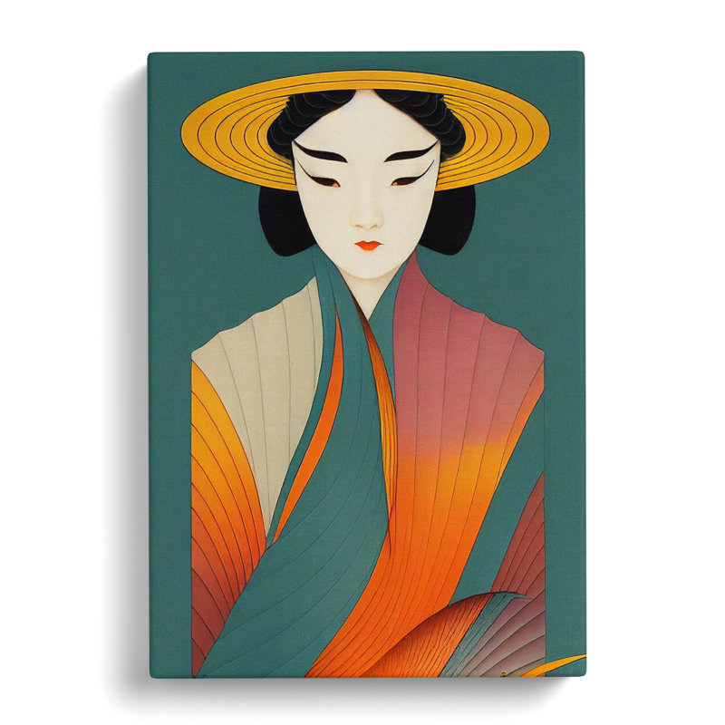 Surbhi Korean Woman - Wrapped Canvas, 76cm H x 50cm W x 3cm D