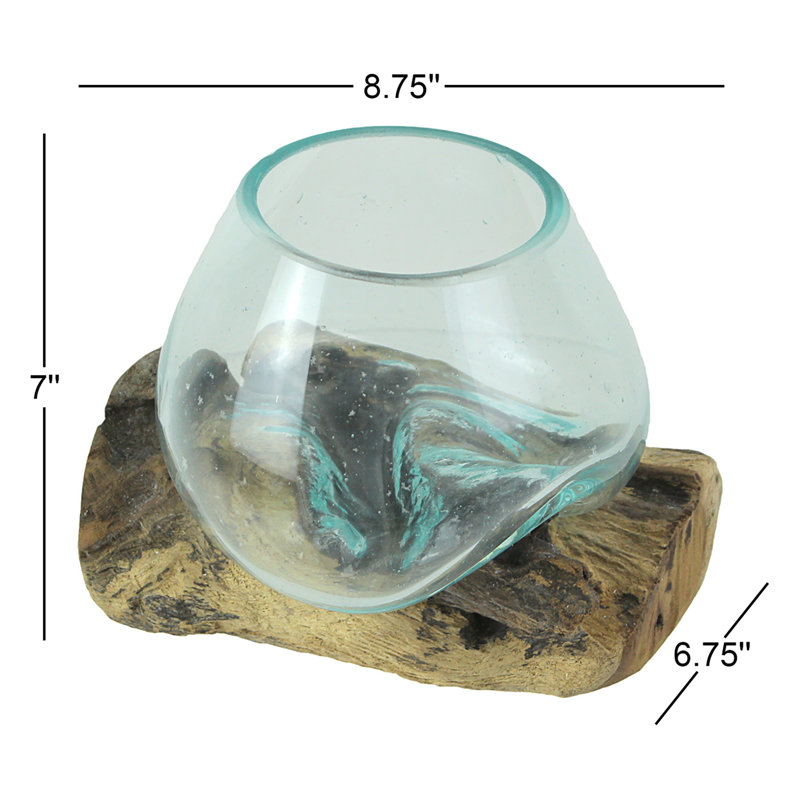 Lenapah Wood Table Vase