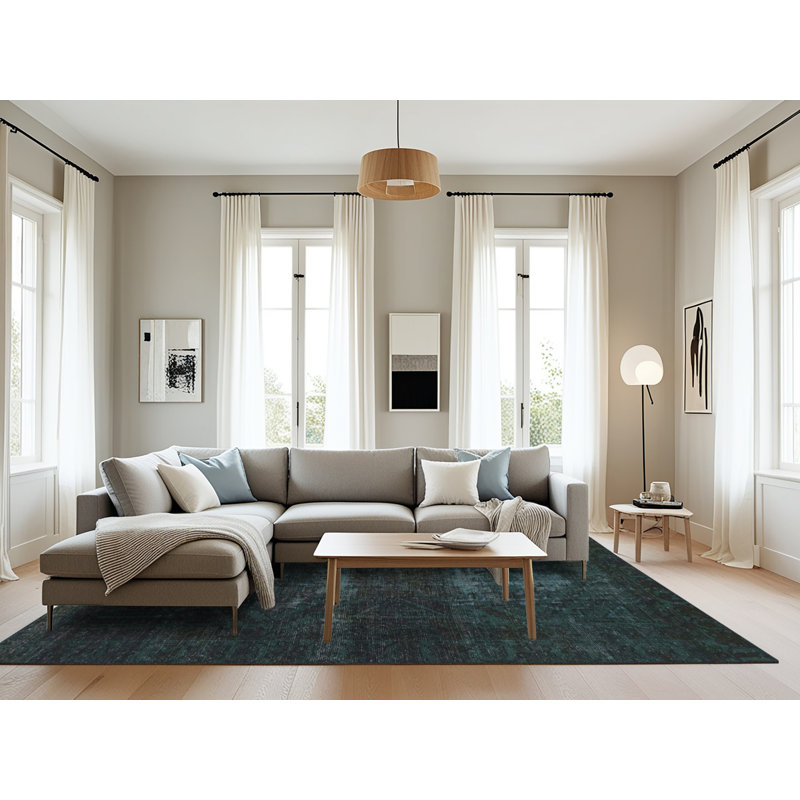 Abstract Indoor Rug, Rectangle 8' x 10'