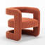 Fauteuil demi-tonneau Modern-1269908343