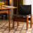 Retro Solid Boxwood Rectangular Dining Table-849977476