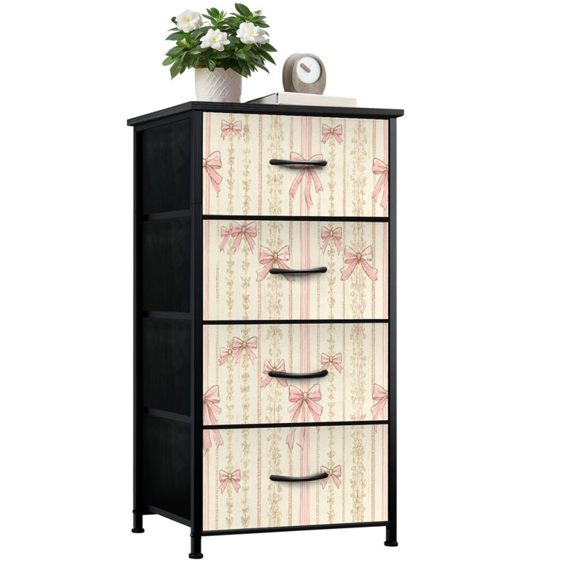 Commode de rangement verticale 4 tiroirs