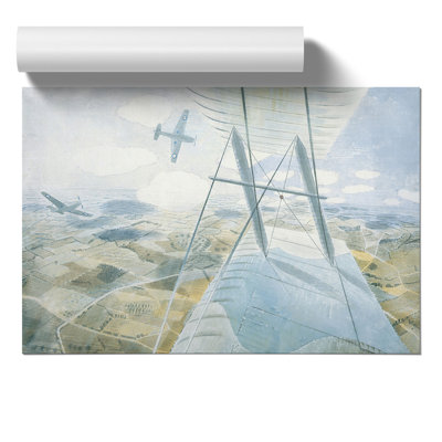 Hurricane in Flight by Eric Ravilious - Frameless Print