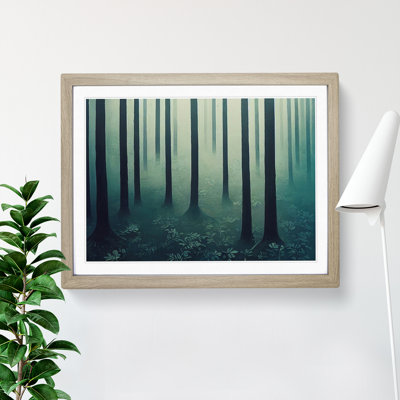 An Exotic Forest - Framed Print
